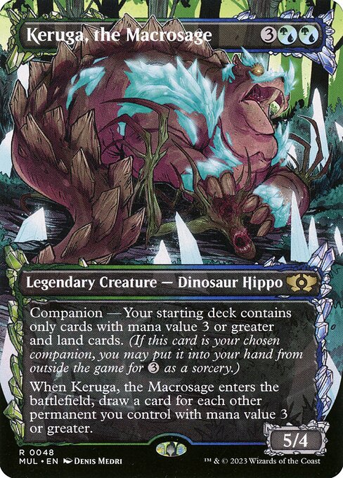 Keruga, the Macrosage - March of the Machine MUL - NM - 0048 R (Foil)