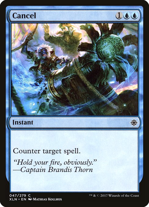 Cancel - Ixalan XLN - NM - 047 C