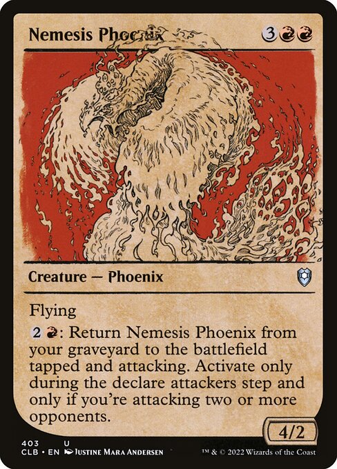 Nemesis Phoenix - Battle for Baldur's Gate CLB - NM - 403 U (Showcase)