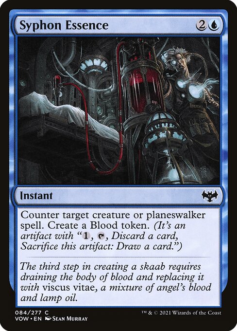 Syphon Essence - Innistrad: Crimson Vow VOW - NM - 084 C