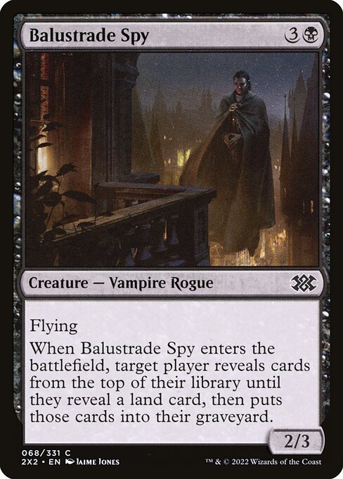 Balustrade Spy - Double Masters 2022 2X2 - NM - 068 C