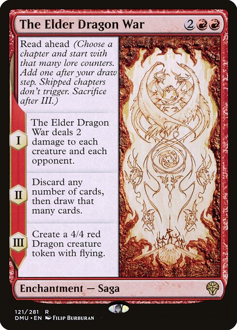 The Elder Dragon War - Dominaria United DMU - NM - 121 R