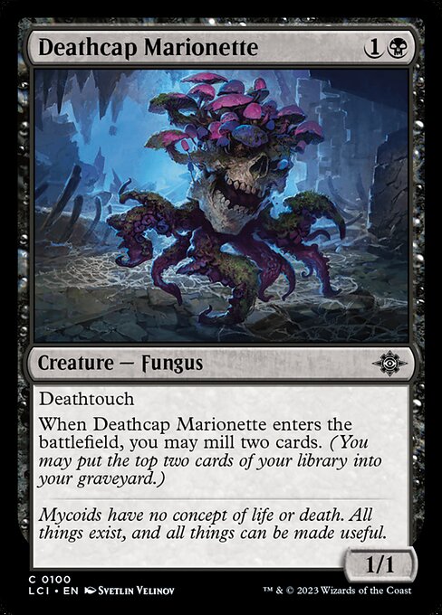 Deathcap Marionette - The Lost Caverns of Ixalan LCI - NM - 0100 C