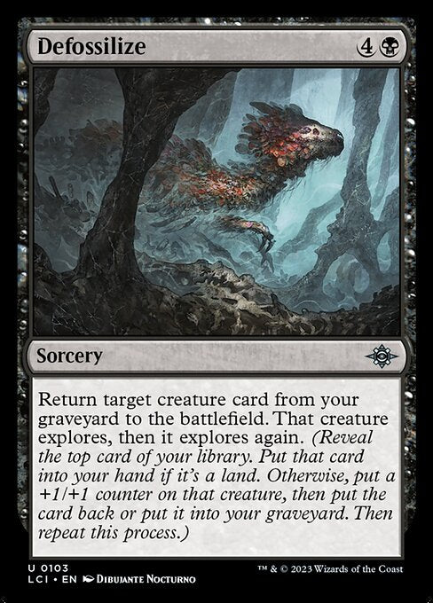 Defossilize - The Lost Caverns of Ixalan LCI - NM - 0103 U