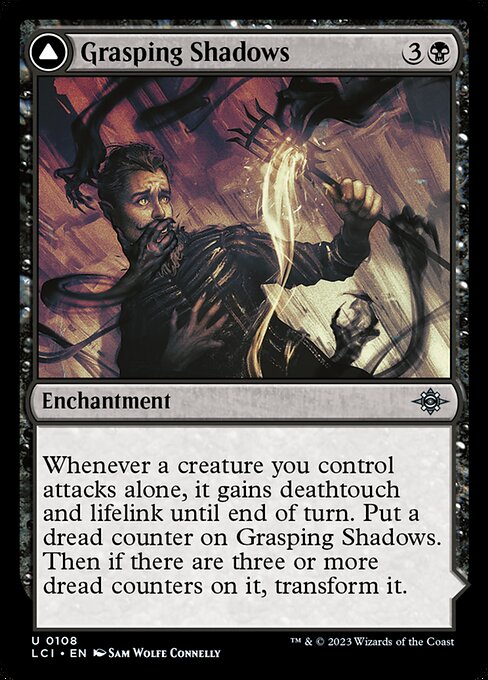 Grasping Shadow - The Lost Caverns of Ixalan LCI - NM - 0108 U