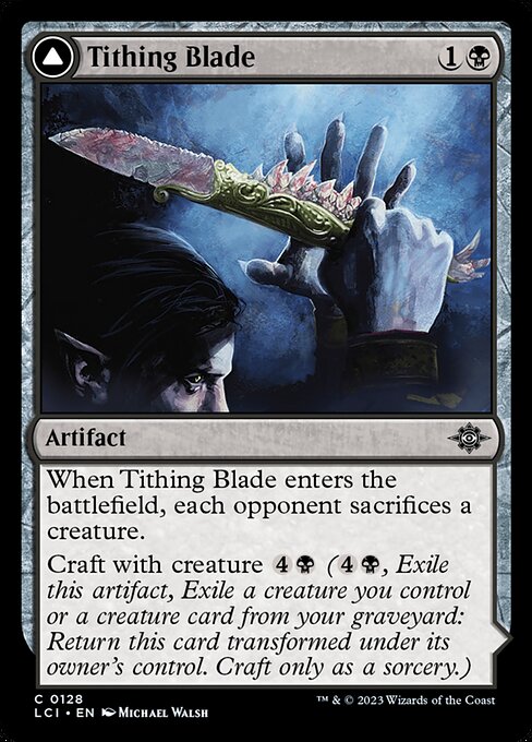 Tithing Blade - The Lost Caverns of Ixalan LCI - NM - 0128 C