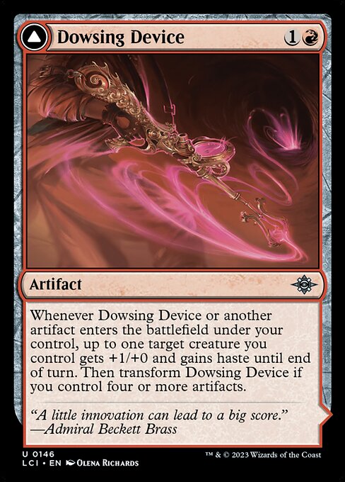 Dowsing Device - The Lost Caverns of Ixalan LCI - NM - 0146 U