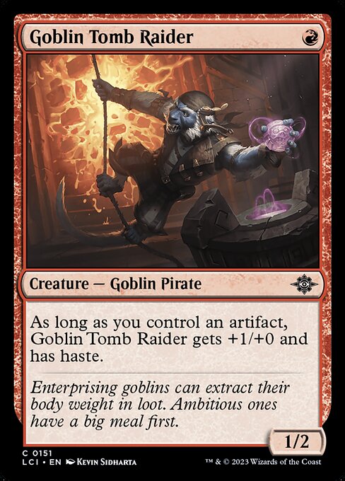 Goblin Tomb Raider - The Lost Caverns of Ixalan LCI - NM - 0151 C