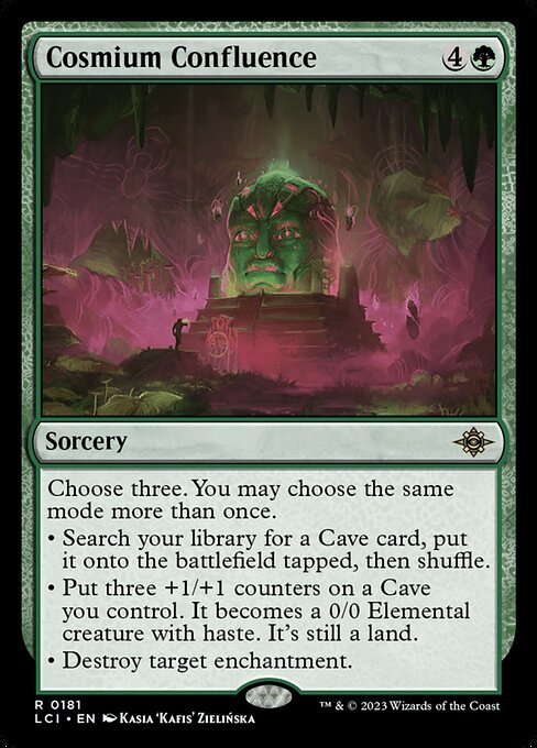 Cosmium Confluence - The Lost Caverns of Ixalan LCI - NM - 0181 R