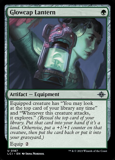 Glowcap Lantern - The Lost Caverns of Ixalan LCI - NM - 0187 U