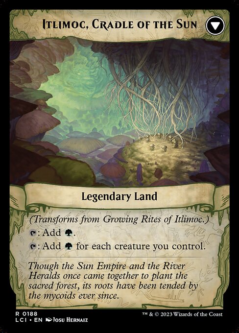 Growing Rites of Itlimoc - The Lost Caverns of Ixalan LCI - NM - 0188 R