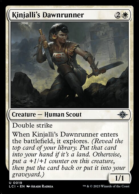 Kinjalli's Dawnrunner - The Lost Caverns of Ixalan LCI - NM - 0019 U