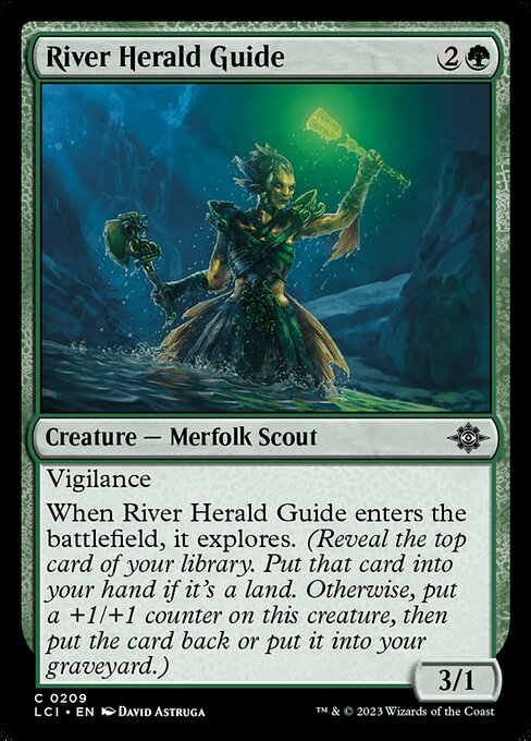 River Herald Guide - The Lost Caverns of Ixalan LCI - NM - 0209 C