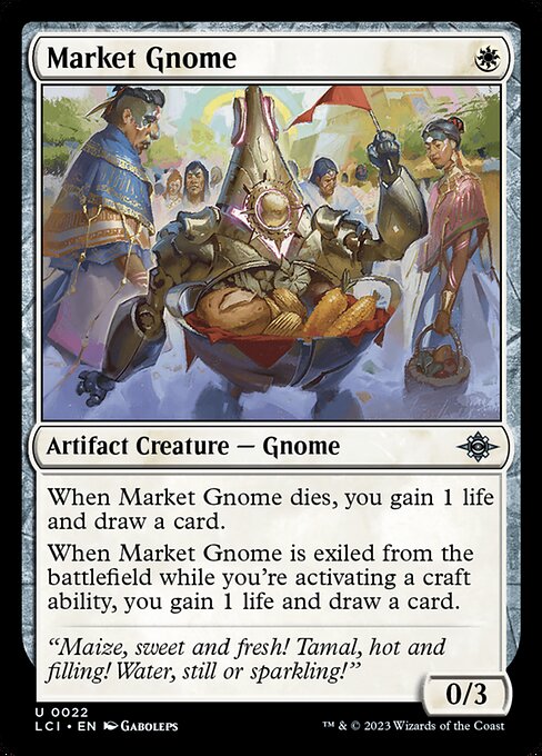 Market Gnome - The Lost Caverns of Ixalan LCI - NM - 0022 U