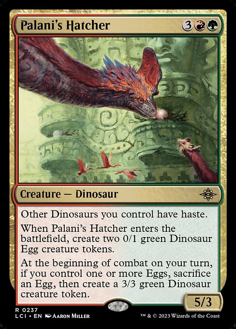 Palani's Hatcher - The Lost Caverns of Ixalan LCI - NM - 0237 R