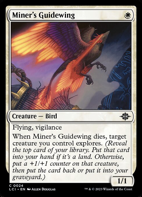 Miner's Guidewing - The Lost Caverns of Ixalan LCI - NM - 0024 C