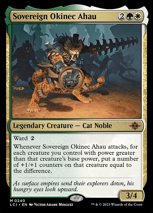 Sovereign Okinec Ahau - The Lost Caverns of Ixalan LCI - NM - 0240 M