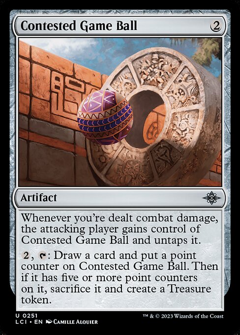 Contested Game Ball - The Lost Caverns of Ixalan LCI - NM - 0251 U