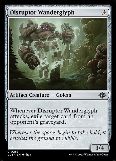 Disruptor Wanderglyph - The Lost Caverns of Ixalan LCI - NM - 0253 C