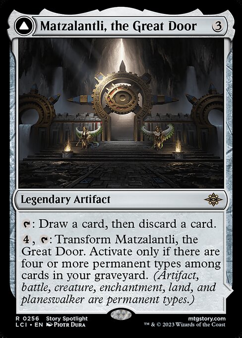 Matzalantli, the Great Door - The Lost Caverns of Ixalan LCI - NM - 0256 R