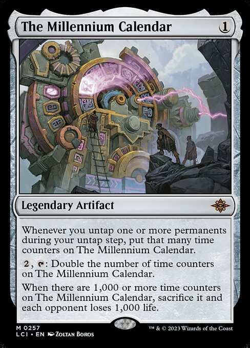 The Millennium Calendar - The Lost Caverns of Ixalan LCI - NM - 0257 M