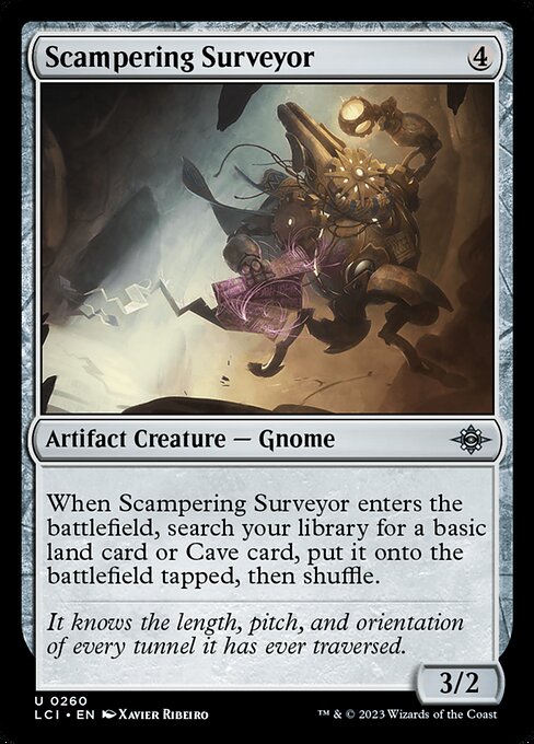 Scampering Surveyor - The Lost Caverns of Ixalan LCI - NM - 0260 U