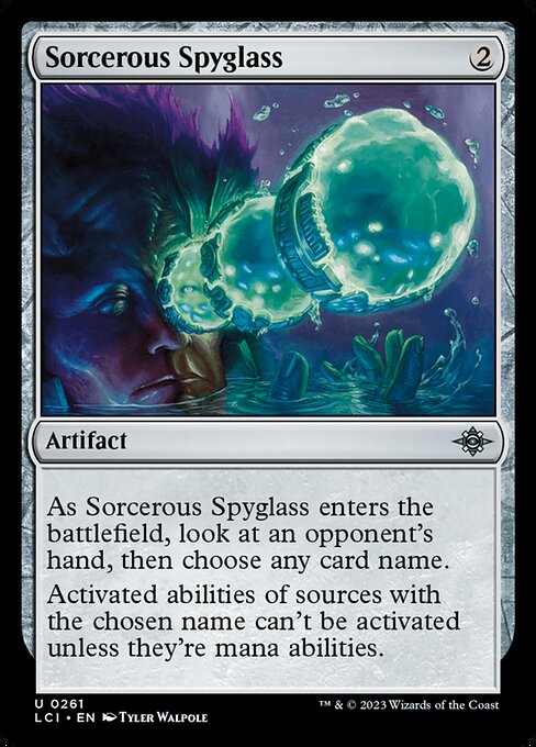 Sorcerous Spyglass - The Lost Caverns of Ixalan LCI - NM - 0261 U