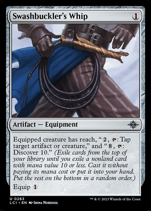 Swashbuckler's Whip - The Lost Caverns of Ixalan LCI - NM - 0263 U