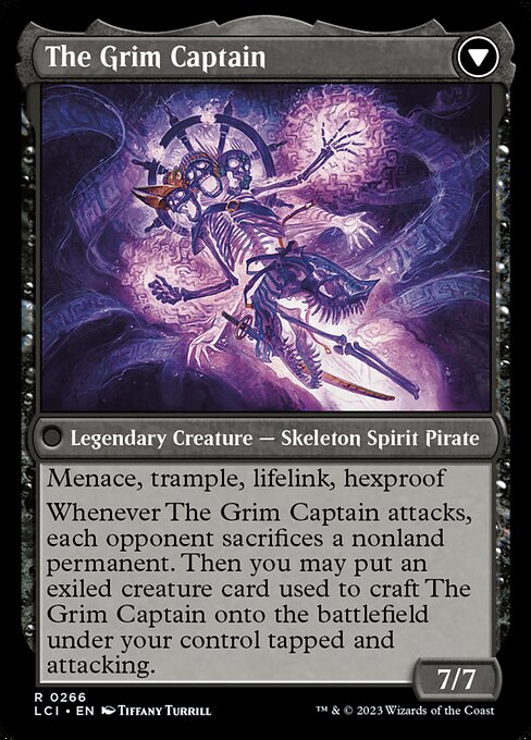 Throne of the Grim Captain - The Lost Caverns of Ixalan LCI - NM - 0266 R