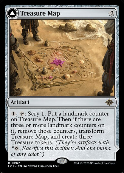 Treasure Map - The Lost Caverns of Ixalan LCI - NM - 0267 R