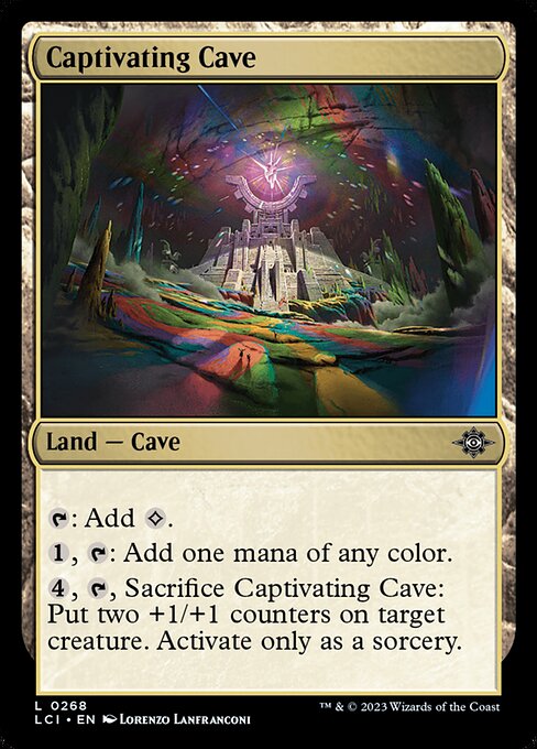 Captivating Cave - The Lost Caverns of Ixalan LCI - NM - 0268 L