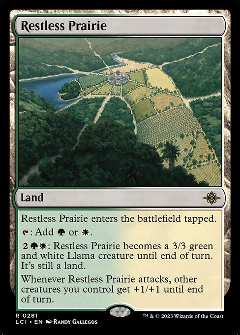 Restless Prairie - The Lost Caverns of Ixalan LCI - NM - 0281 R