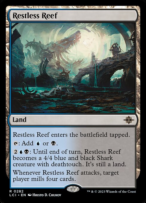 Restless Reef - The Lost Caverns of Ixalan LCI - NM - 0282 R