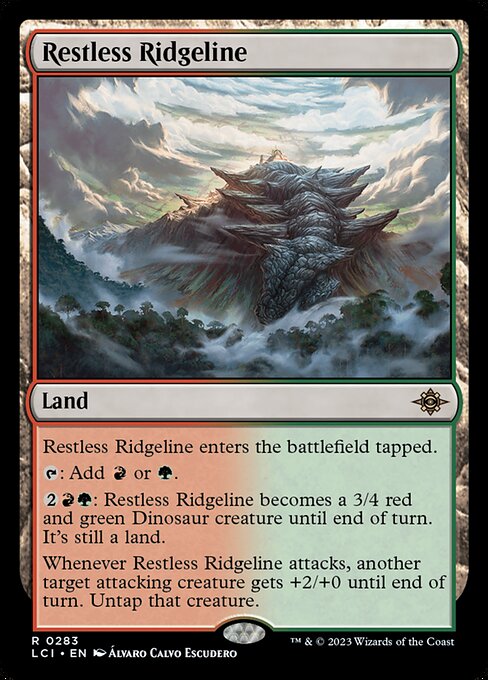 Restless Ridgeline - The Lost Caverns of Ixalan LCI - NM - 0283 R