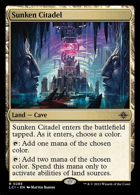 Sunken Citadel - The Lost Caverns of Ixalan LCI - NM - 0285 R