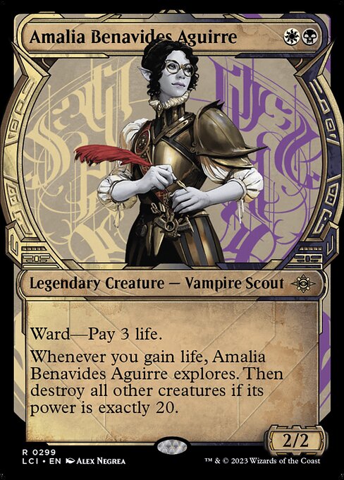 Amalia Benavides Aguirre - The Lost Caverns of Ixalan LCI - NM - 0299 R (Showcase)