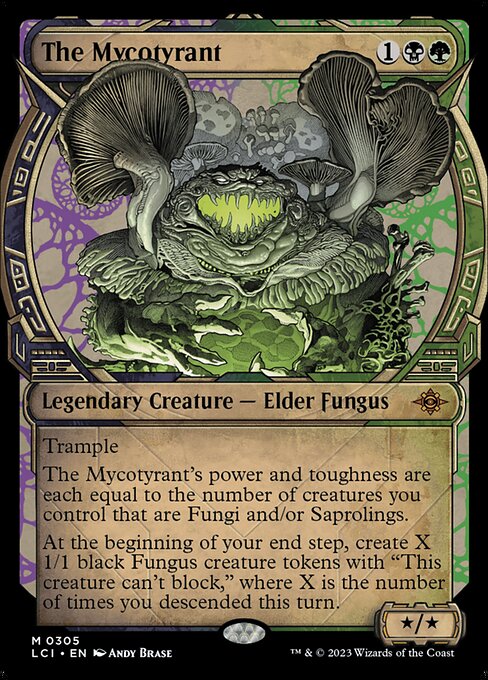 The Mycotyrant - The Lost Caverns of Ixalan LCI - NM - 0305 M (Showcase)