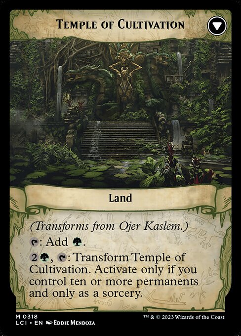 Ojer Kaslem, Deepest Growth - The Lost Caverns of Ixalan LCI - NM - 0318 M (Showcase)