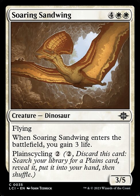 Soaring Sandwing - The Lost Caverns of Ixalan LCI - NM - 0035 C