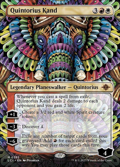 Quintorius Kand - The Lost Caverns of Ixalan LCI - NM - 352 M (Borderless)