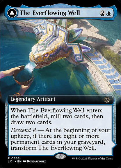 The Everflowing Well - The Lost Caverns of Ixalan LCI - NM - 0363 R (Extended Art)