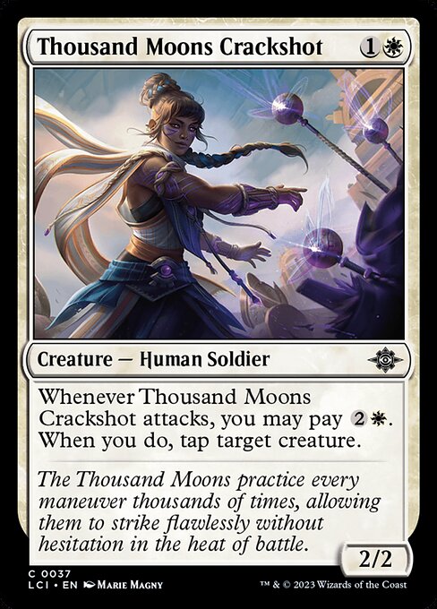 Thousand Moons Crackshot - The Lost Caverns of Ixalan LCI - NM - 0037 C