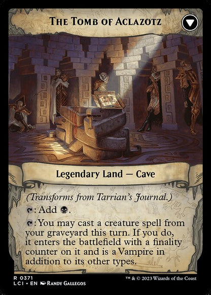 Tarrian's Journal - The Lost Caverns of Ixalan LCI - NM - 0371 R (Extended Art)