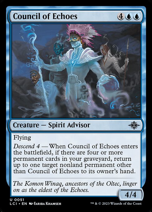 Council of Echoes - The Lost Caverns of Ixalan LCI - NM - 0051 U