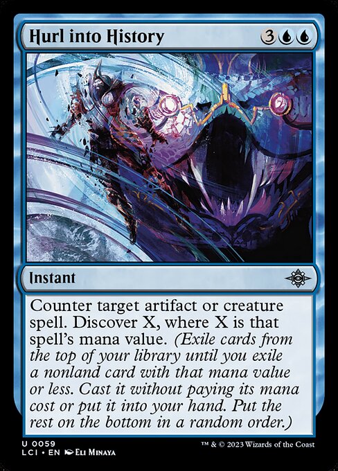 Hurl into History - The Lost Caverns of Ixalan LCI - NM - 0059 U