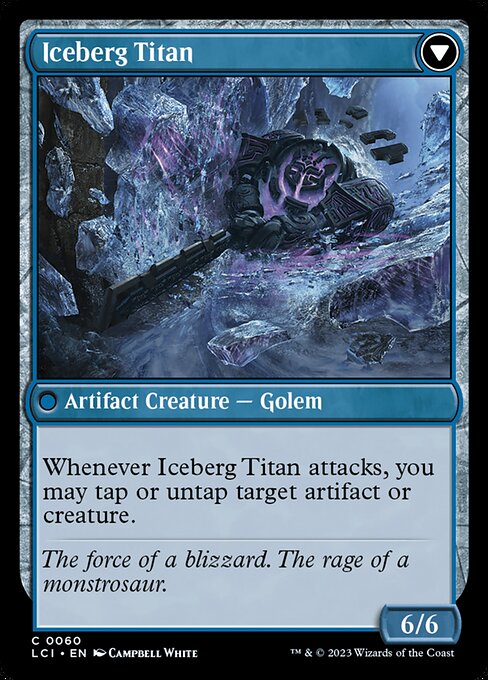 Inverted Iceberg - The Lost Caverns of Ixalan LCI - NM - 0060 C