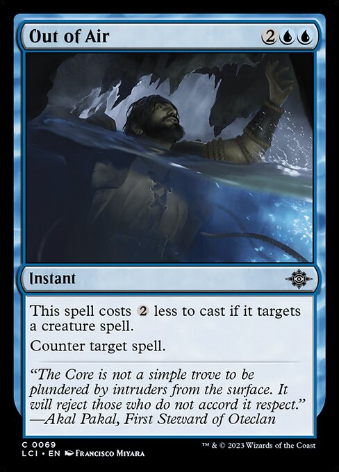 Out of Air - The Lost Caverns of Ixalan LCI - NM - 0069 C