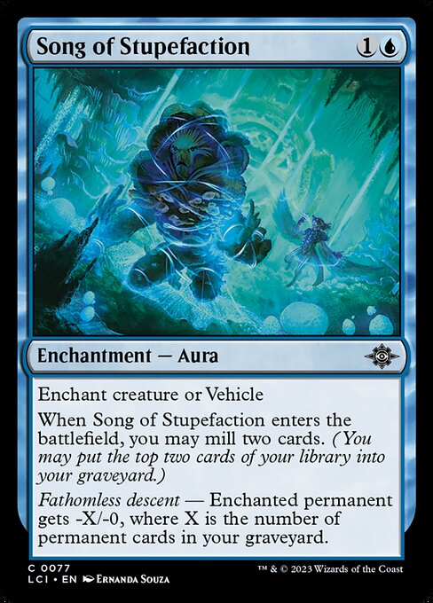 Song of Stupefaction - The Lost Caverns of Ixalan LCI - NM - 0077 C