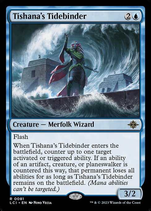 Tishana's Tidebinder - The Lost Caverns of Ixalan LCI - NM - 0081 R