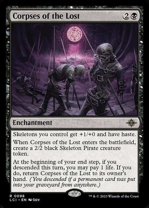 Corpes of the Lost - The Lost Caverns of Ixalan LCI - NM - 0098 R